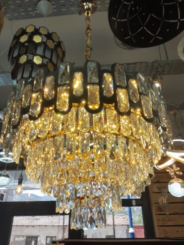 Lustre pour salon cristal