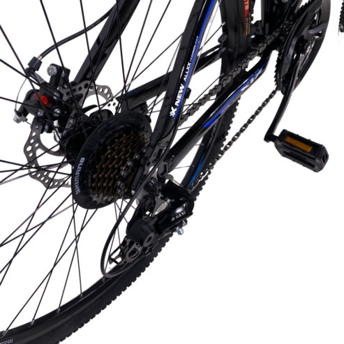 دراجة هوائية رياضية وأصلية 26 بوصة بهيكل من الألمنيوم القوي والمتين Xix Aluminium Vélo Sportif 24 Vitesses Mécanique Disc 26 Inch