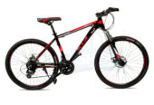 دراجة هوائية رياضية وأصلية 26 بوصة بهيكل من الألمنيوم القوي والمتين Xix Aluminium Vélo Sportif 24 Vitesses Mécanique Disc 26 Inch