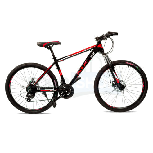 دراجة هوائية رياضية وأصلية 26 بوصة بهيكل من الألمنيوم القوي والمتين Xix Aluminium Vélo Sportif 24 Vitesses Mécanique Disc 26 Inch